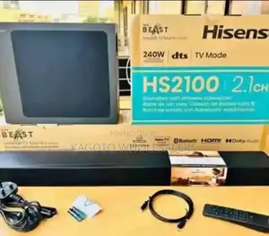 Hisense Hs2100 Sound Bar System/Fm/Usb/240w/Tv Mode/ Hs*