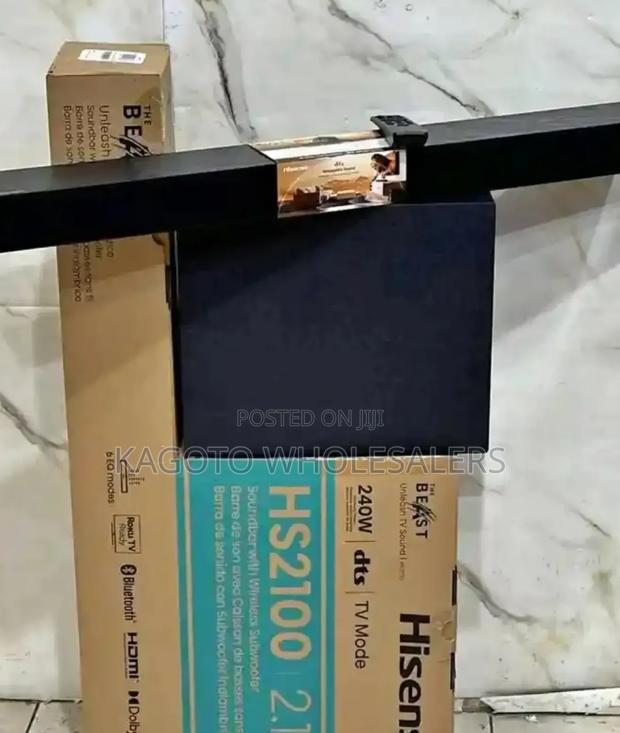 Hisense Hs2100 Sound Bar System/Usb/240watts/Tv Mode/ Hs*