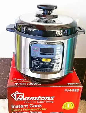 Ramtons Electric Pressure Cooker/ Instant Cooker/ Rm75*