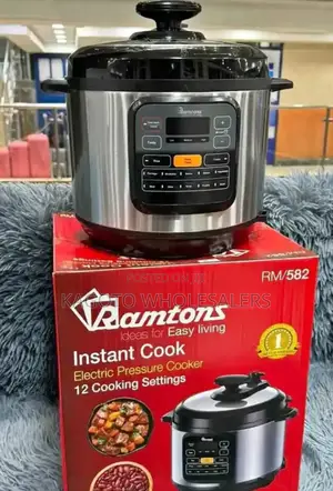 Ramtons Electric Pressure Cooker/ Instant 12 Setting/ Rm75*