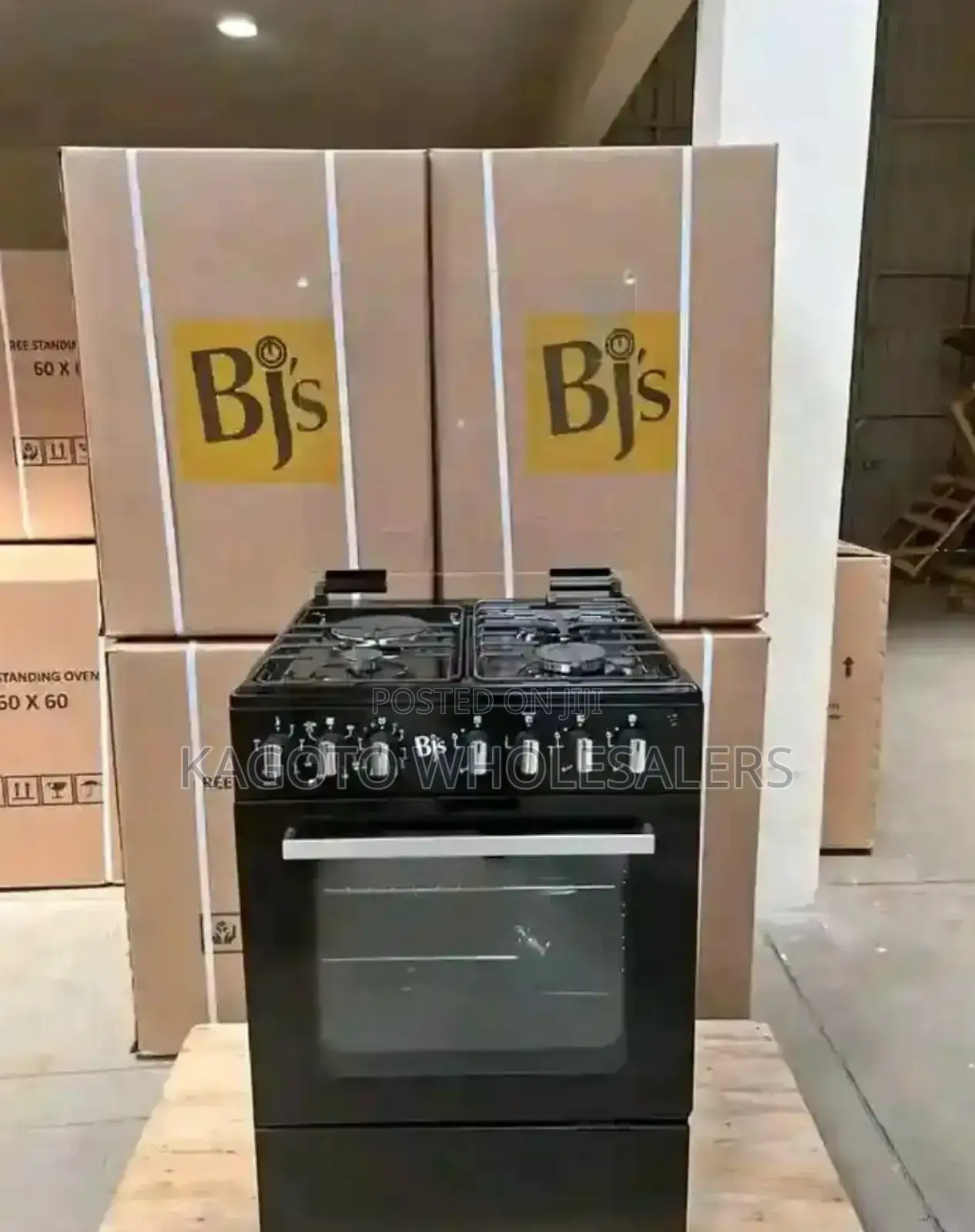 BJS 60 by 60 3g+1electric Free Standing Cooker Bj*60*3g