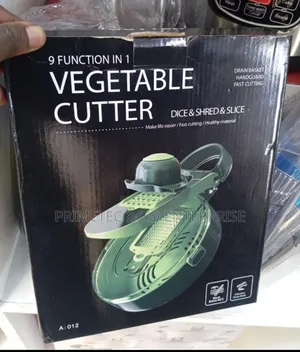 9in1 Vegetable Cutter Round Bowl Dice,Shred Slice