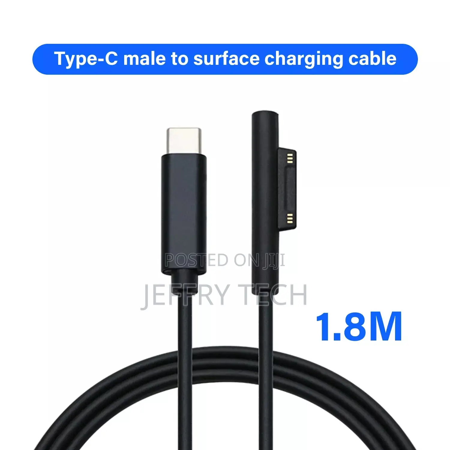 Usb-C Pd Fast Charging Cable Adapter for Microsoft Surface L