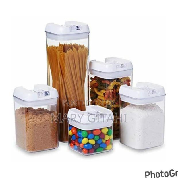 5pcs Airtight Food Storage Containers