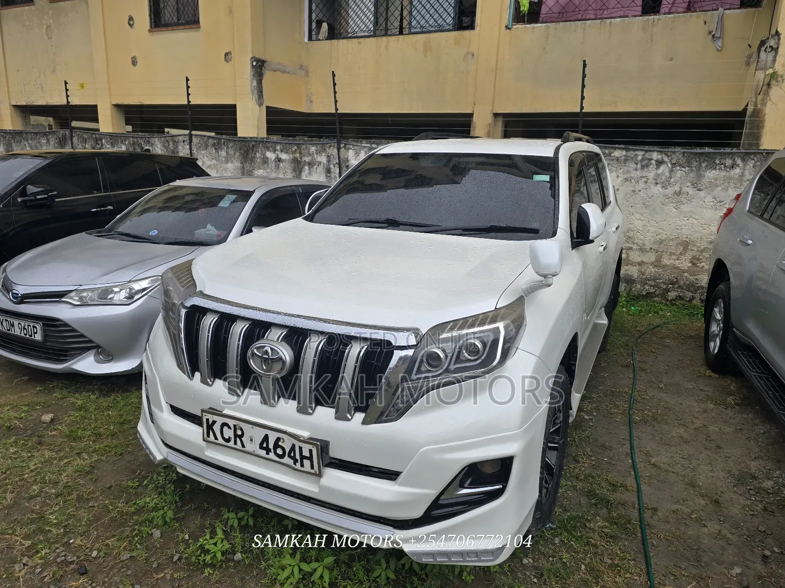 Toyota Land Cruiser Prado 2014 White