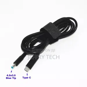 Usb Type C to 4.5x3.0mm Pd Charger Cable Power Cable for Hp