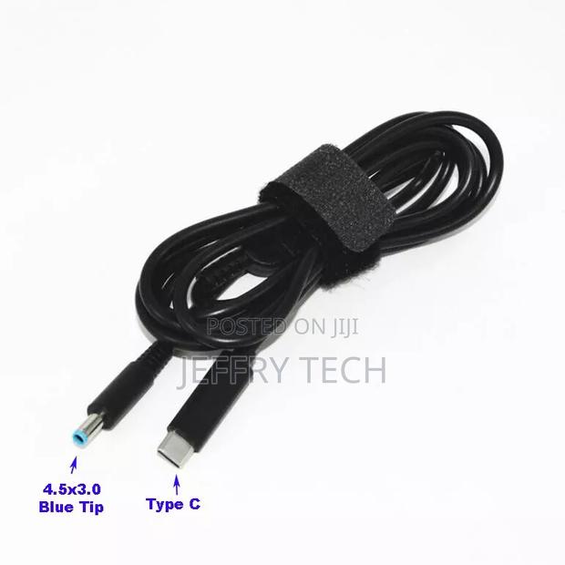 Usb Type C to 4.5x3.0mm Pd Charger Cable Power Cable for Hp - thumbnail 2