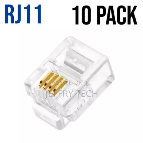 Rj11 4 Pin Crimp Connector