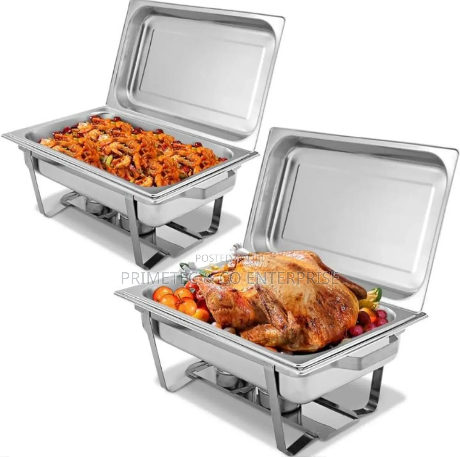 11ltr Foldable Stainless Steel Chaffing Dishes