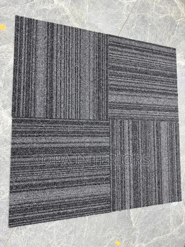 Grey Tile Carpets for Commercial and Residential Spaces
