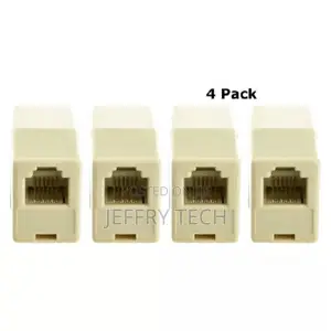 Rj11 6 Pin Inline Connector (4 Pack)