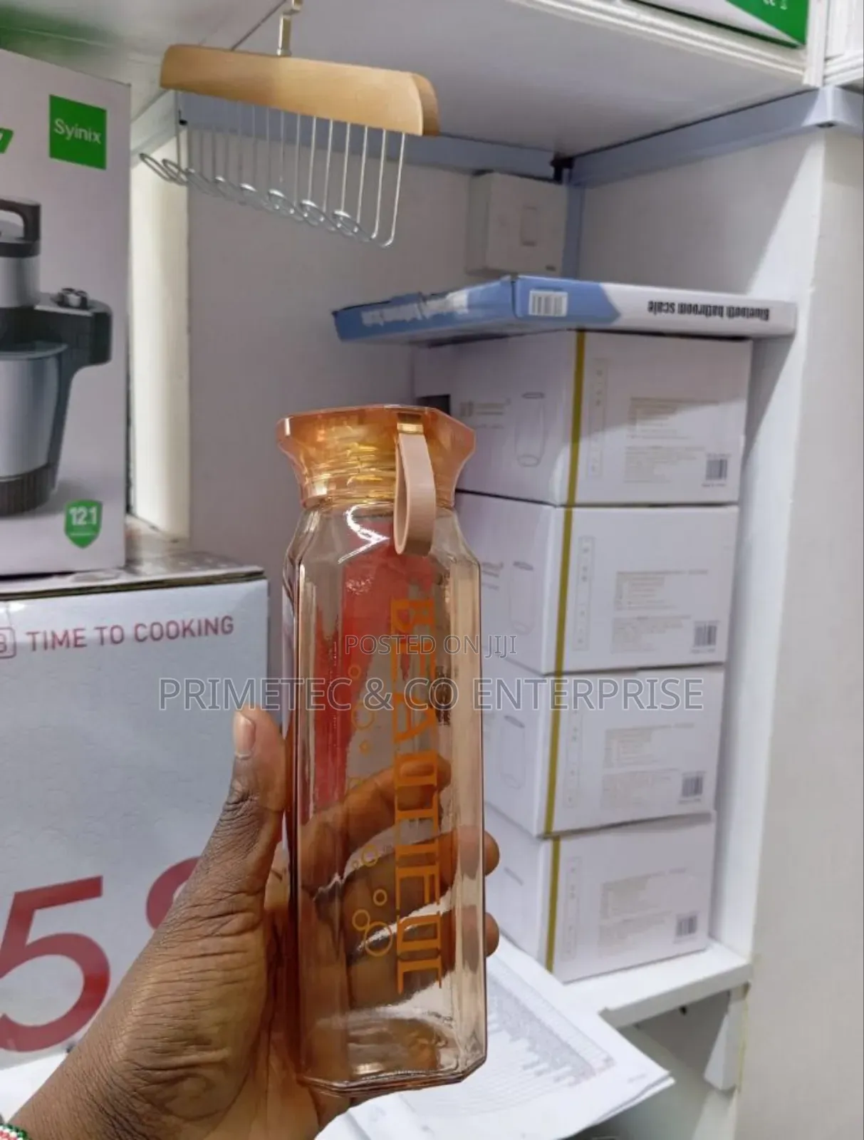 Glass Water Bottle
500ml