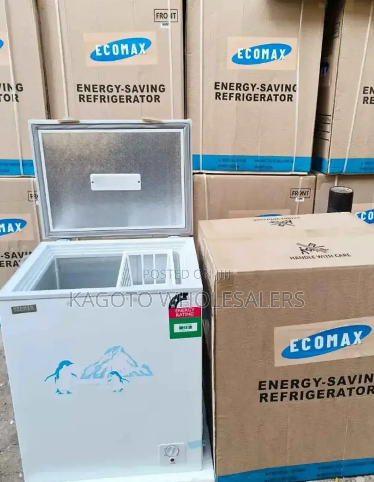 Ecomax 119litres Deep Freezer*Em119*