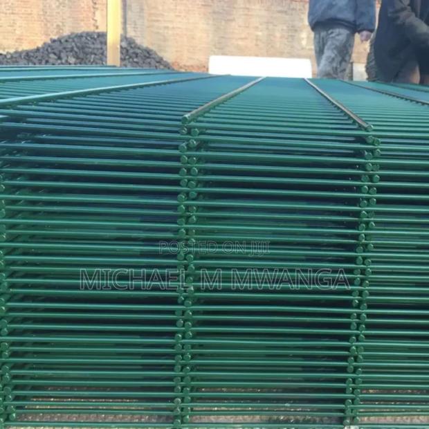 Green Coated Steel Anti Climb Fence