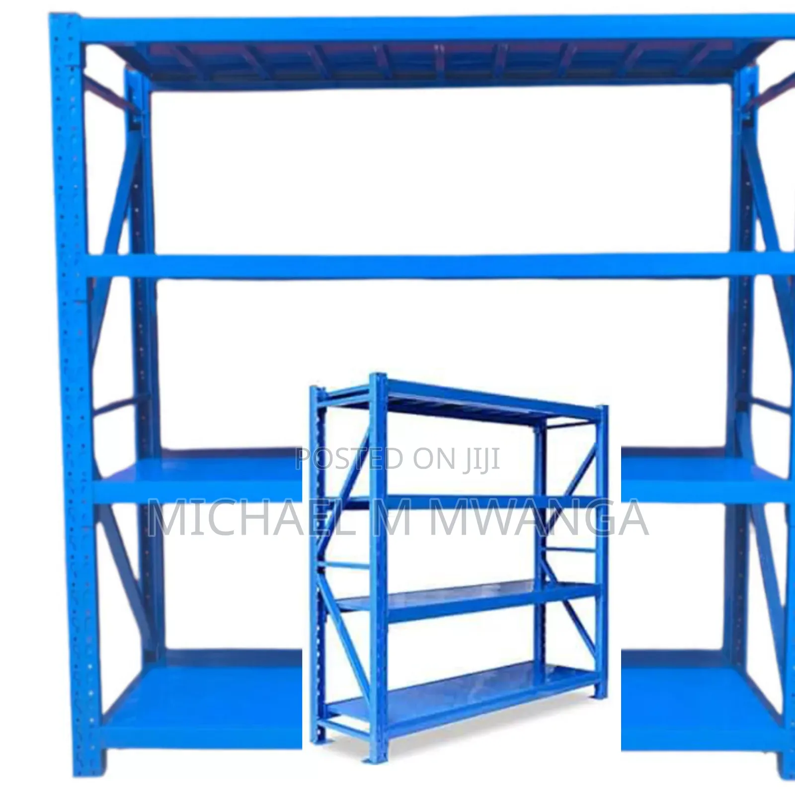 4 Levels Racking Shelves(2mx2mx0.5m)