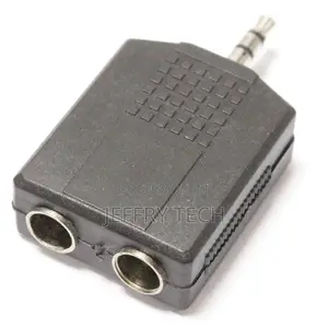Audio 1 X Stereo Minijack-3.5-Male to 2 X 6.3mm-Jack-Female