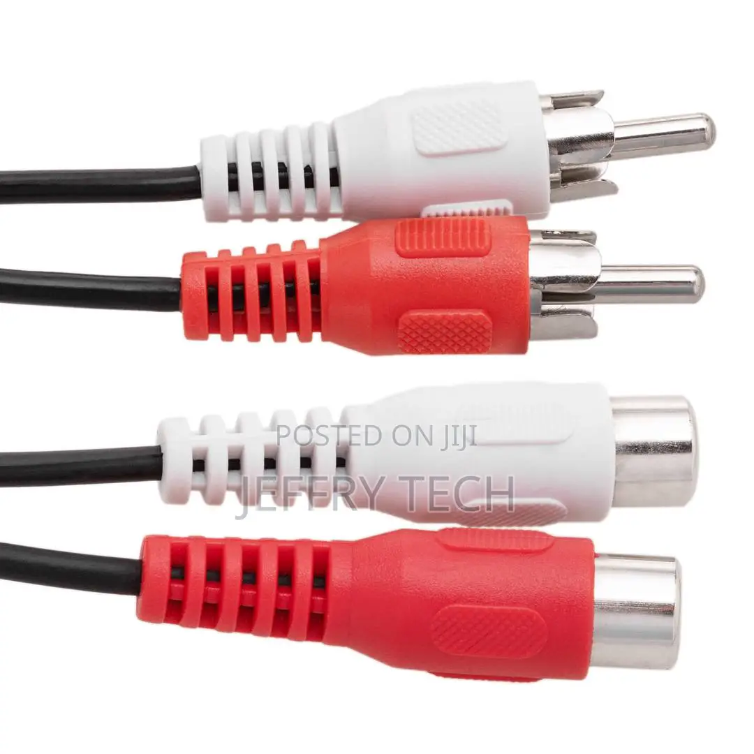 Stereo Audio Cable 1.5m (2xrca-M/H)