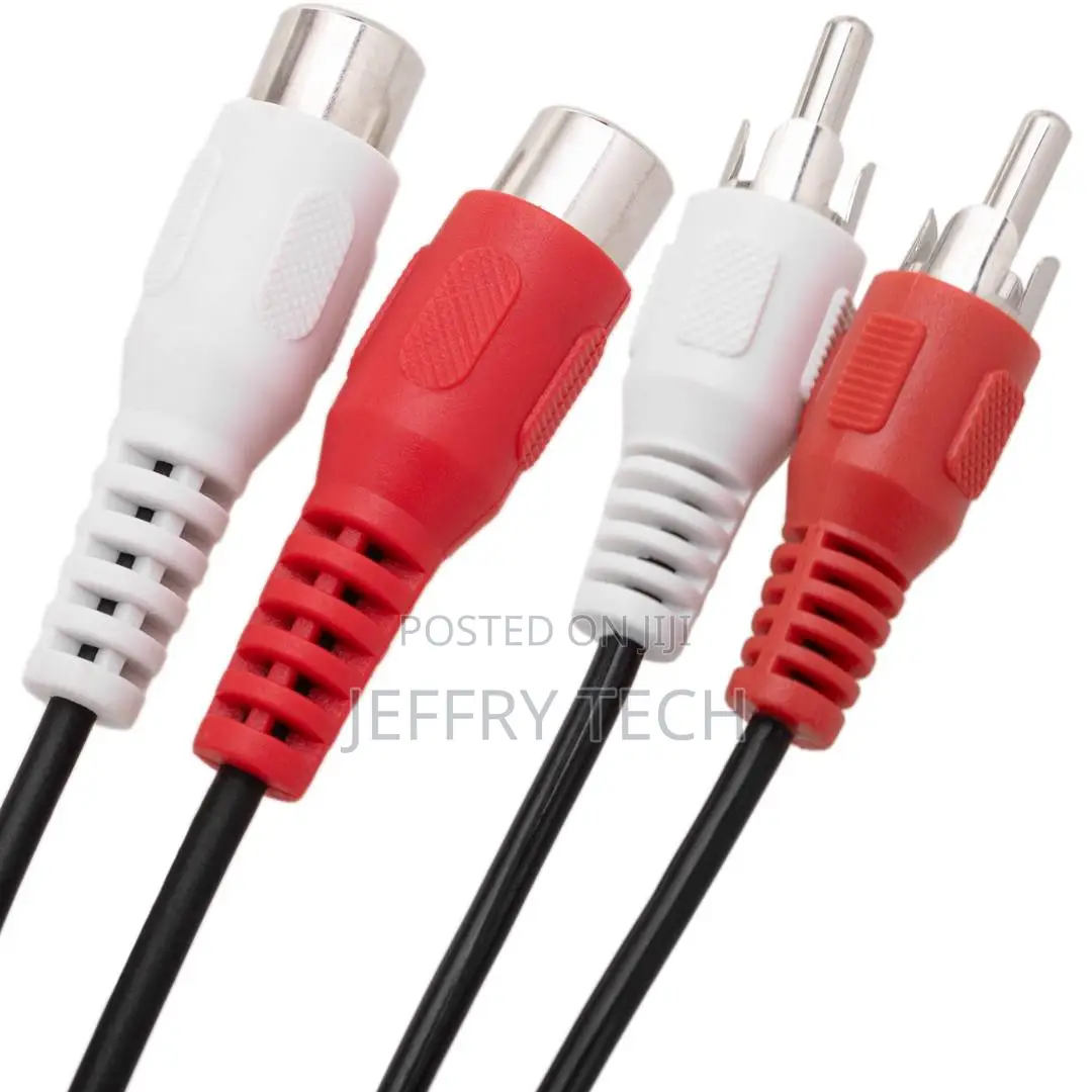 Stereo Audio Cable 1.5m (2xrca-M/H)