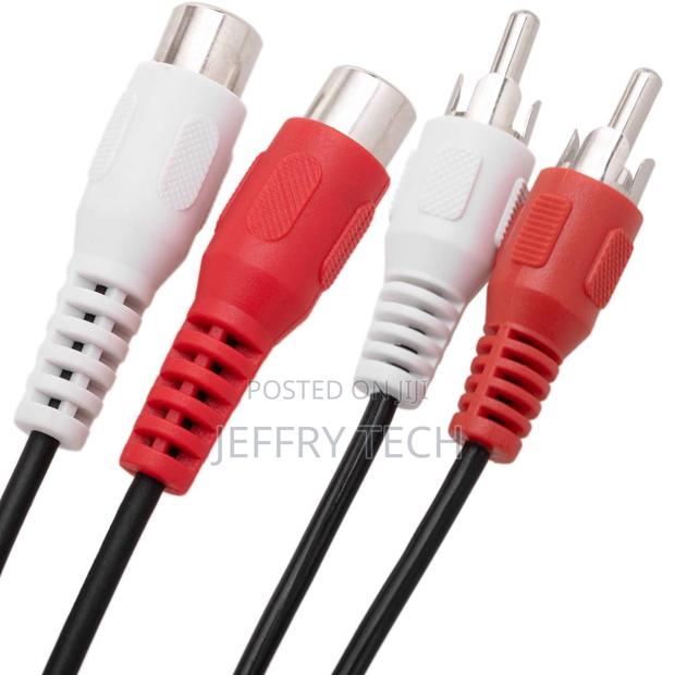 Stereo Audio Cable 1.5m (2xrca-M/H) - thumbnail 6