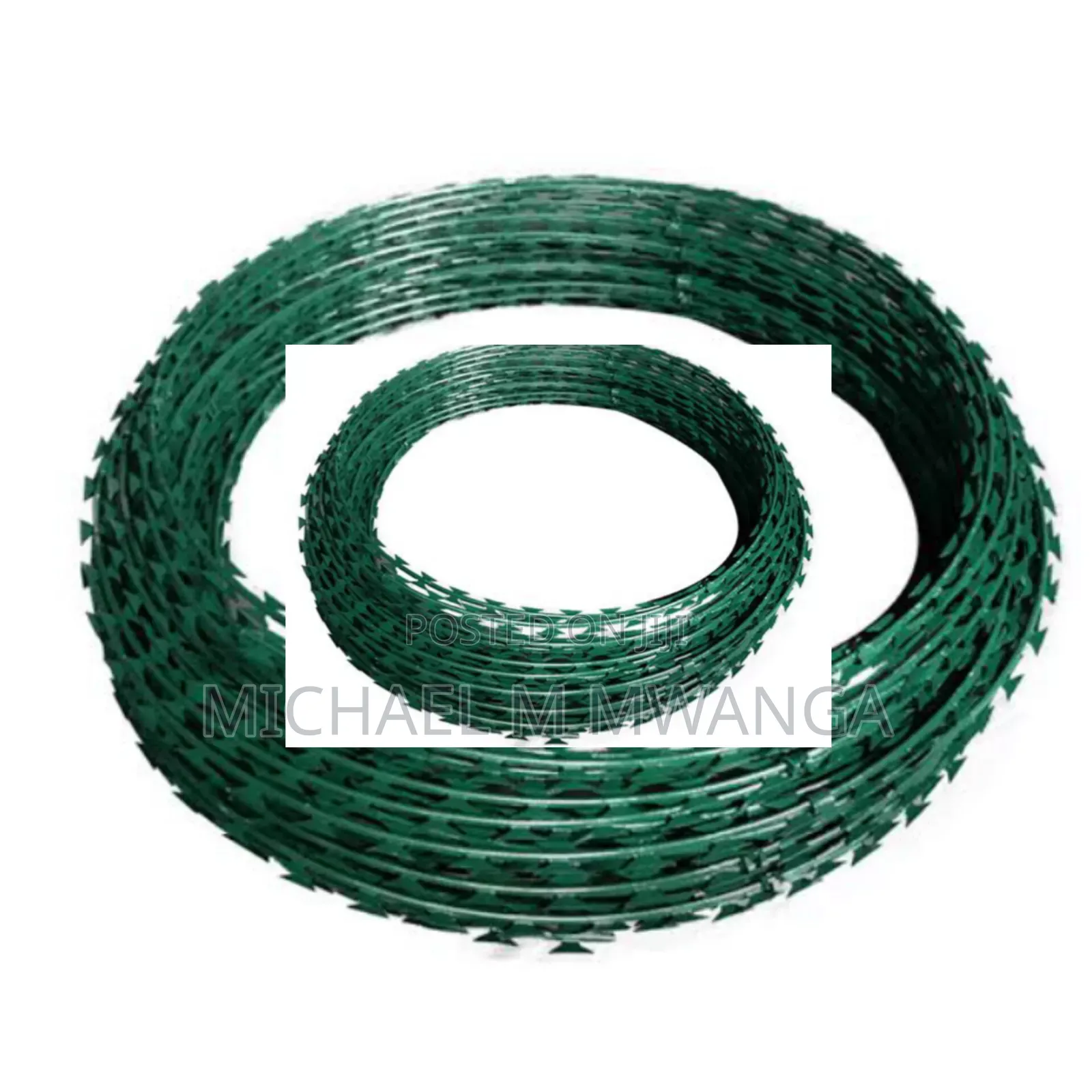Safer P.V.C Coated Razor Wire