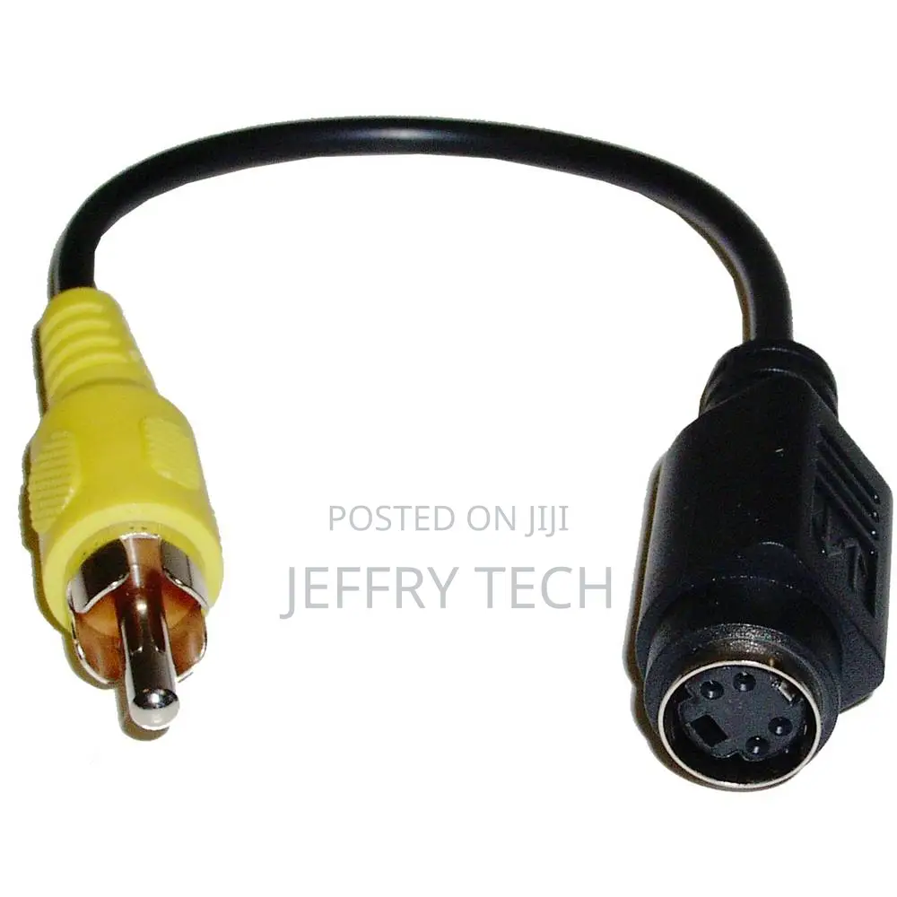 Adapter Video Composite to S-VHS (Rca-M/Minidin4-H)