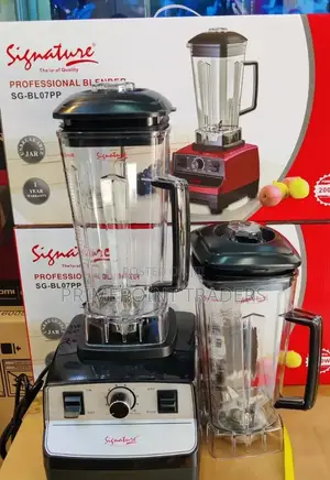 *Signature Commercial Blender Sg-Bl-07pp