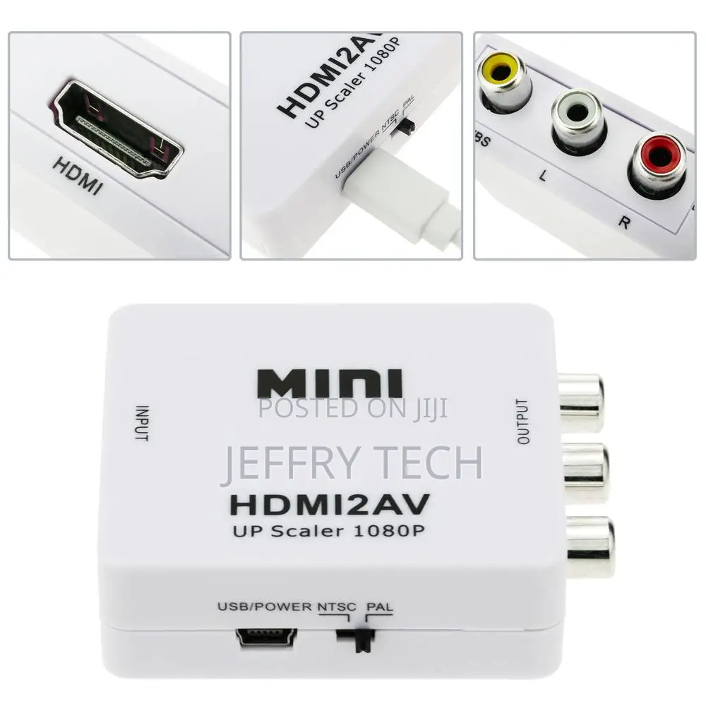 Hdmi to Analog Audio and Video Rca Converter