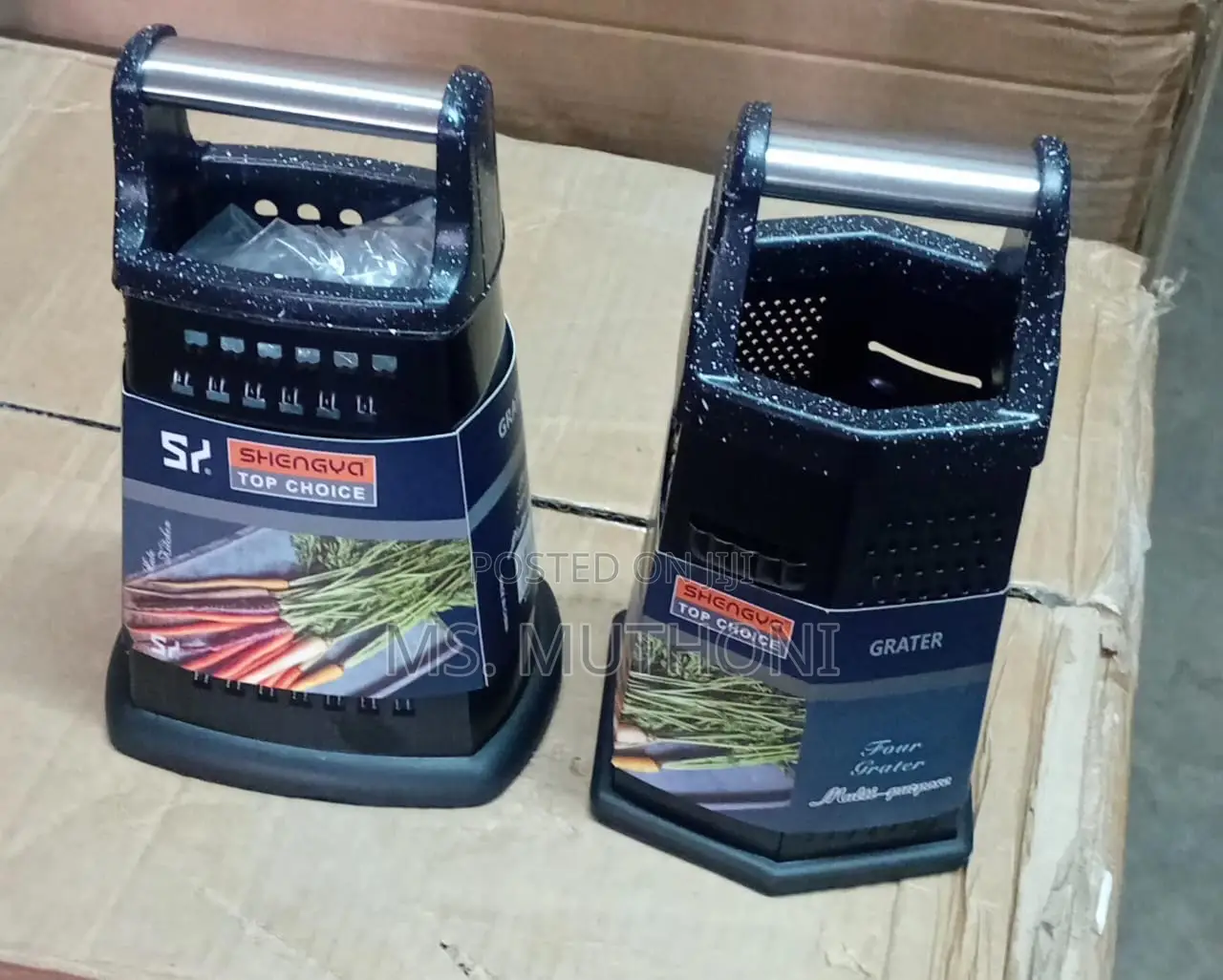 4 and 6 Sided Good Qaulity Black Granite Graters*