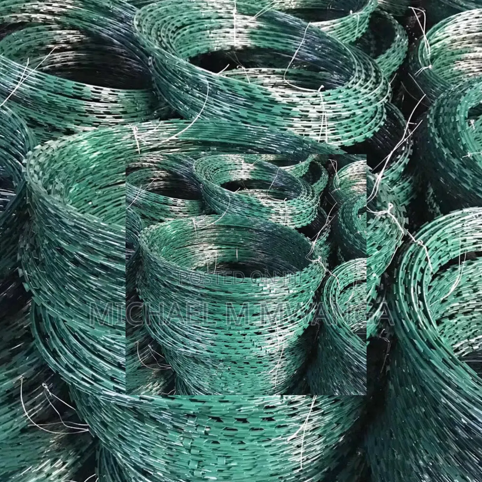 High Tensile PVC Razor Razor Wire.