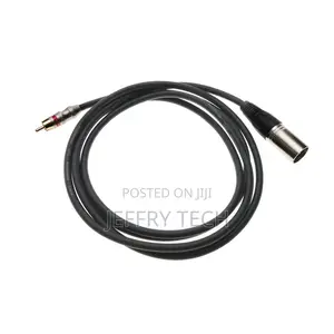 Audio Cable XLR Microphone 3pin Male to Male Rca 1m