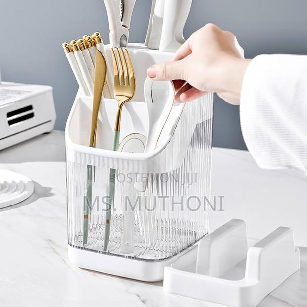 Kitchen Storage Rack Kitchen Countertop Cutting Board - thumbnail 3