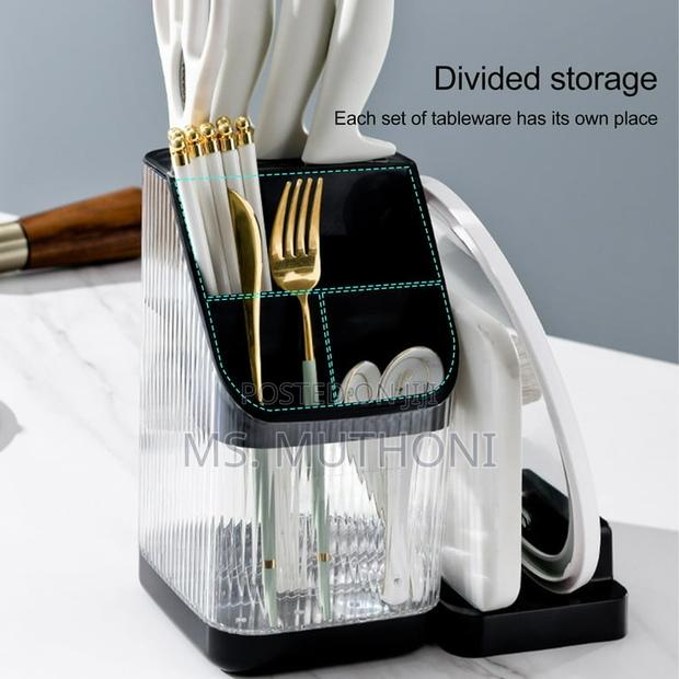 Kitchen Storage Rack Kitchen Countertop Cutting Board - thumbnail 4