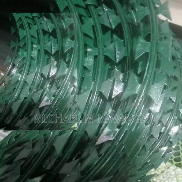 High Security PVC Razor Wire