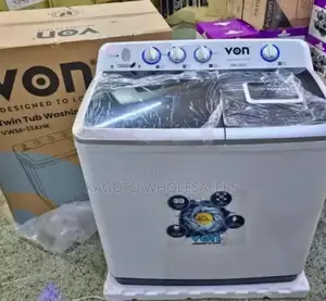 Von 13kgs Twin Tub Semi Automatic Washing Machine Vn*W/13