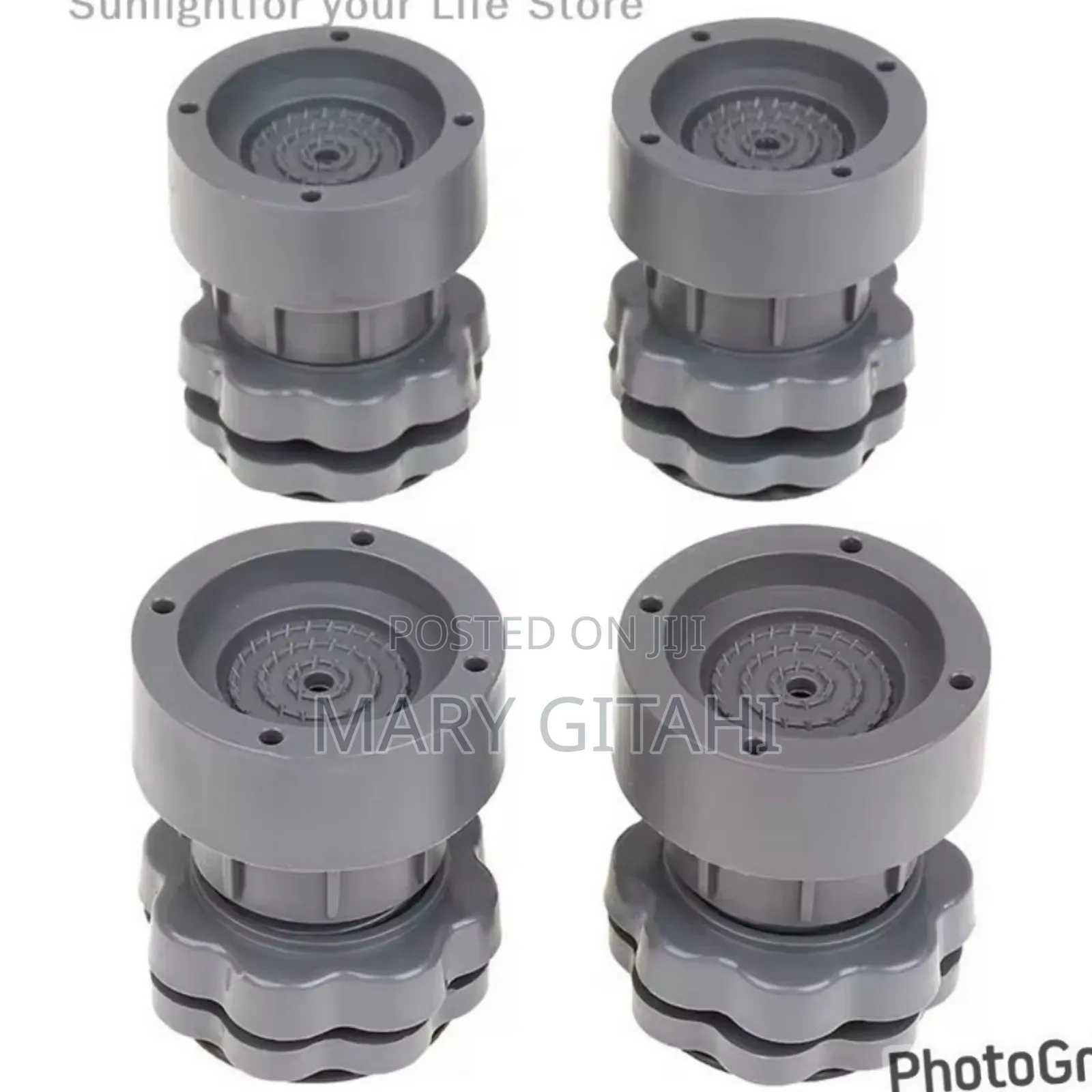 4pcs Heavy Duty Adjustable Antivibration Shock Pad