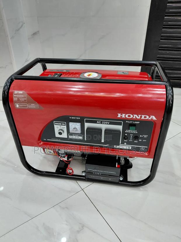 Honda 5kw/7.5kva Petrol Powered Generator - thumbnail 3
