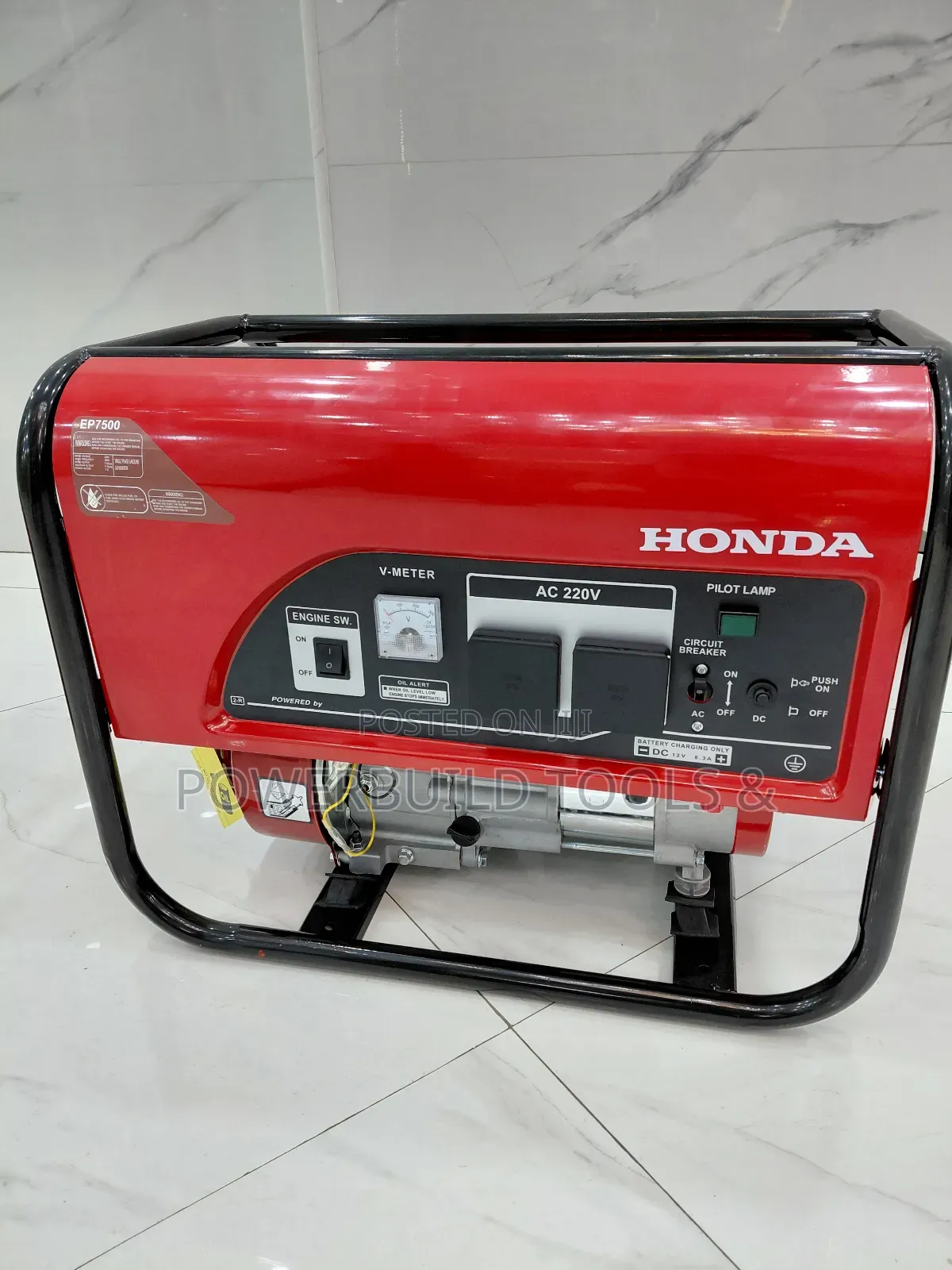 7.5kva Rope Start Petrol Generator