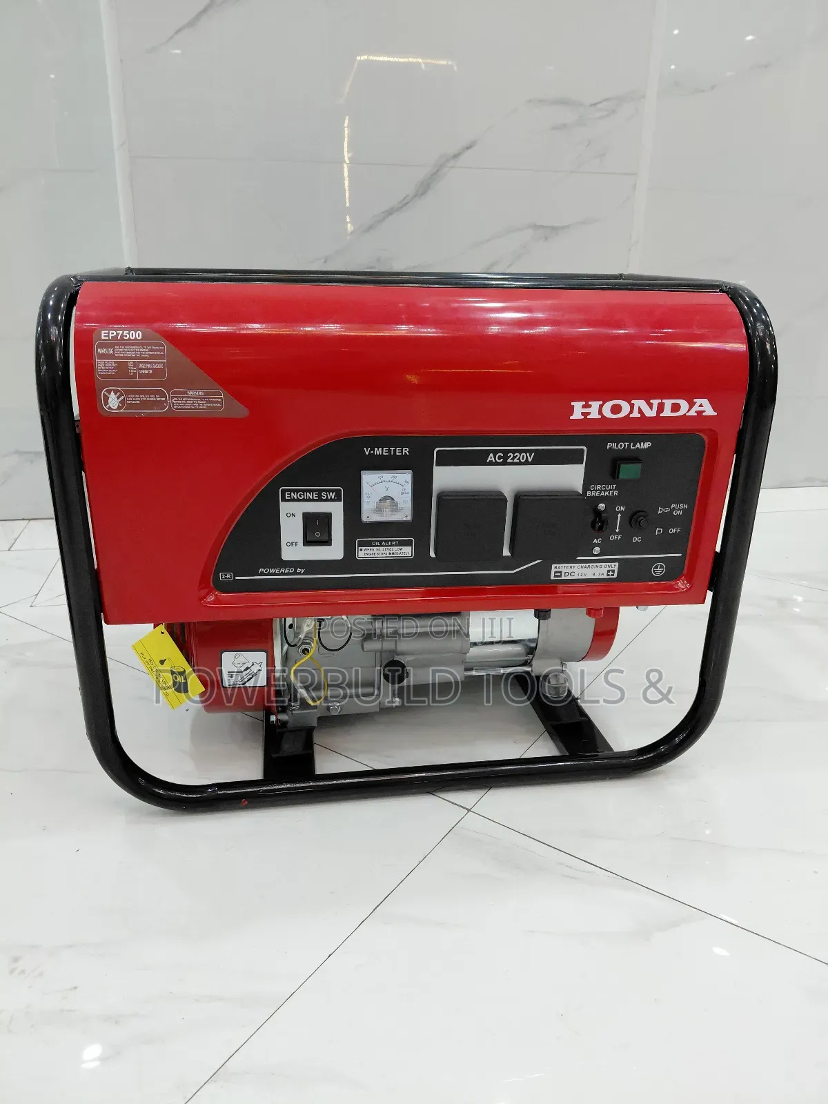 7.5kva Rope Start Petrol Generator