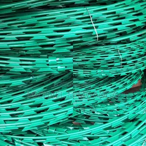 Perimeter Wall PVC Razor Wire