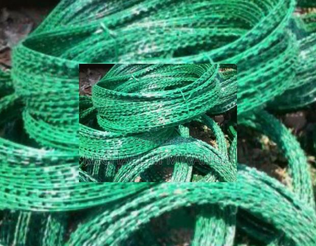 Residential PVC Razor Wire - main view