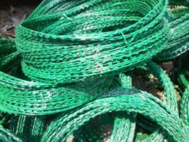Steel Coated PVC Razor Wire