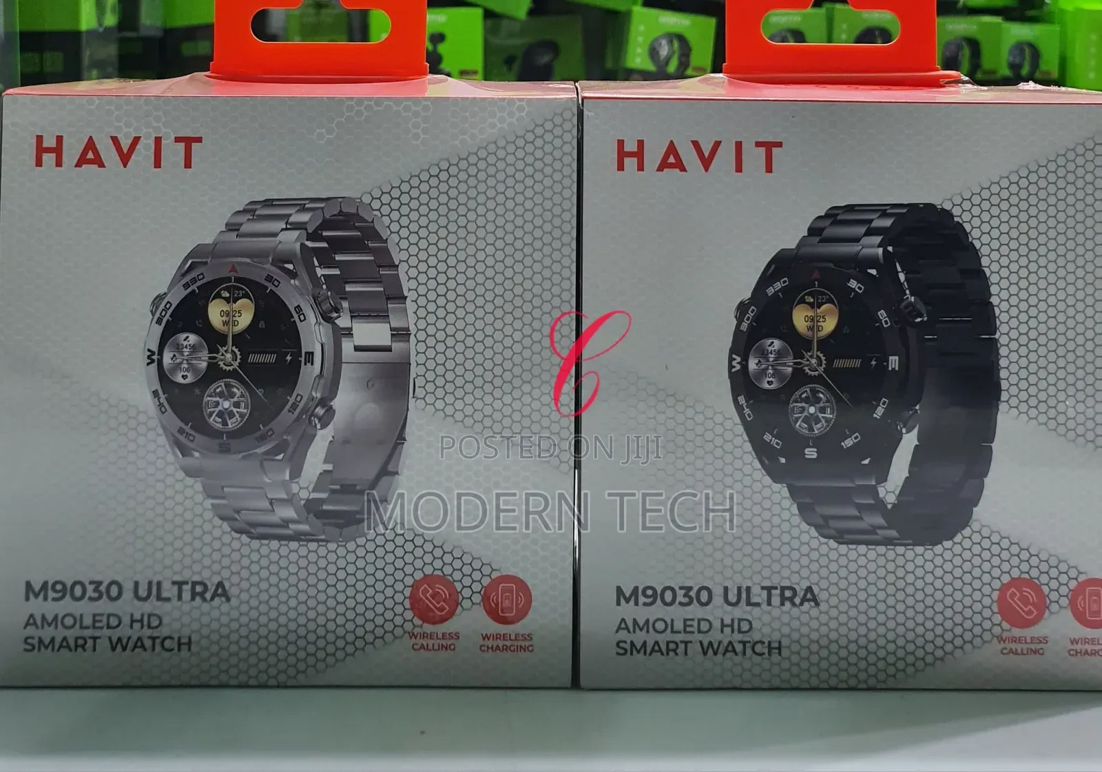 Havit M9030 Ultra *Metallic Amoled* Wireless Charging Smart