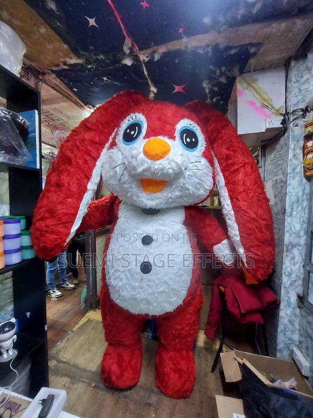 Fun Bunny Mascot for Parties Promotions - thumbnail 2