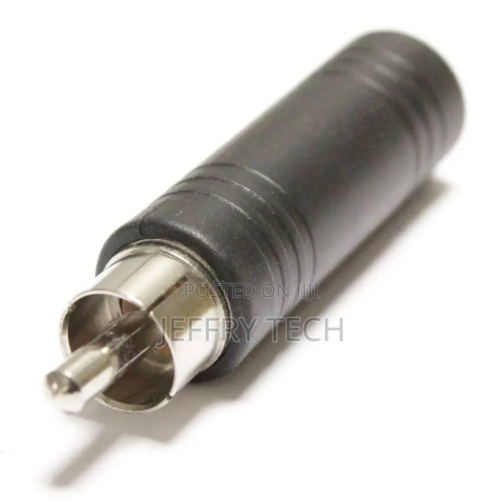 Stereo Audio Adapter 6.3mm TRS Jack-a-Female-Male 1xrca