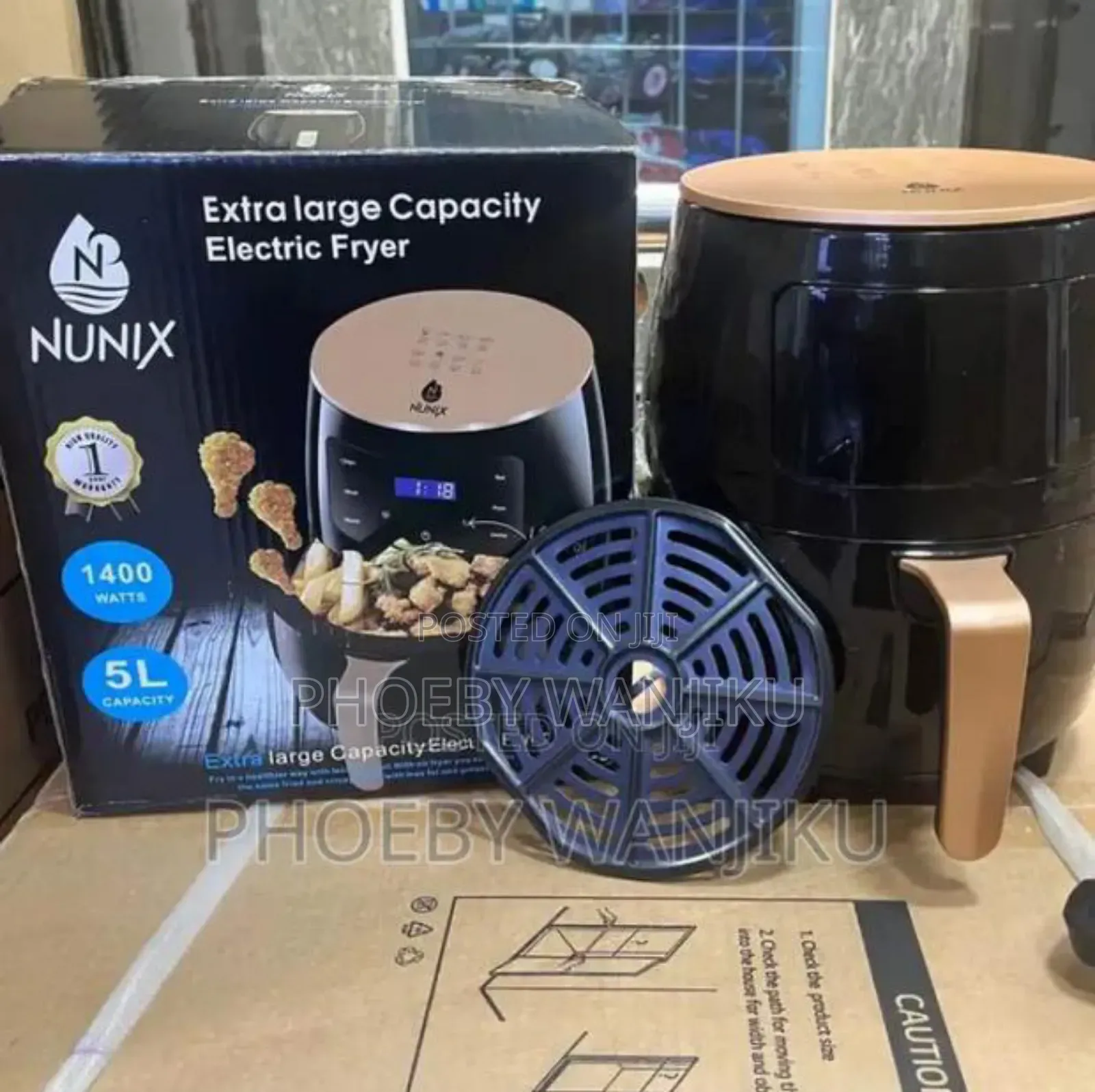 Nunix Air Fryer 5l