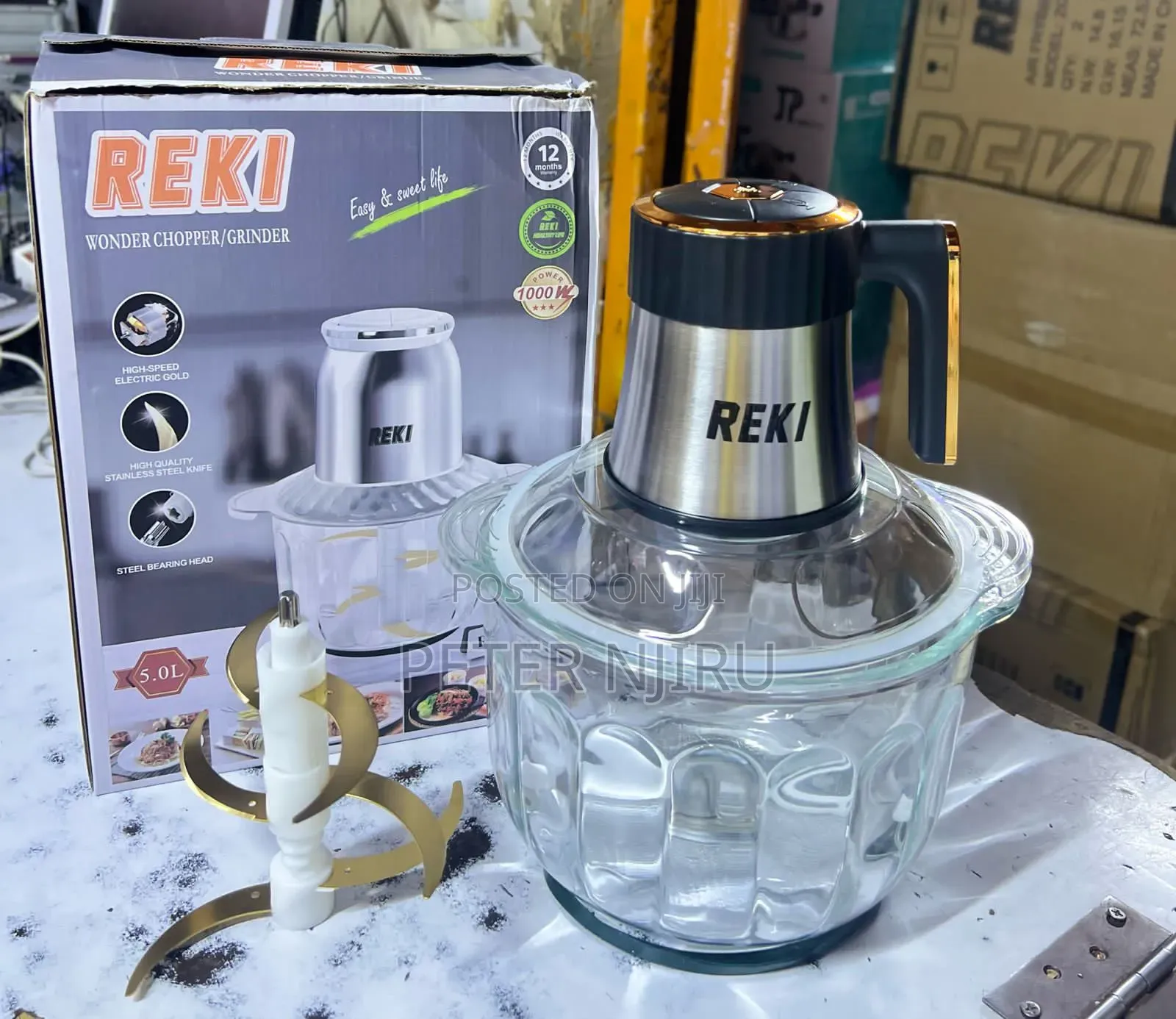 Reki 5 L Wonder 
 Electric Chopper /Grinder