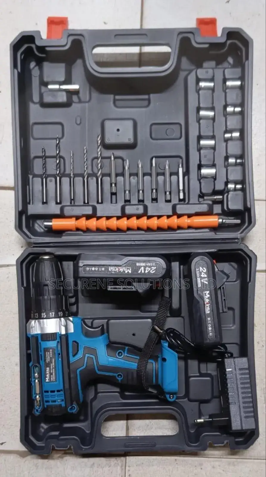 Mukinta-Style 24v Cordless Drill Set