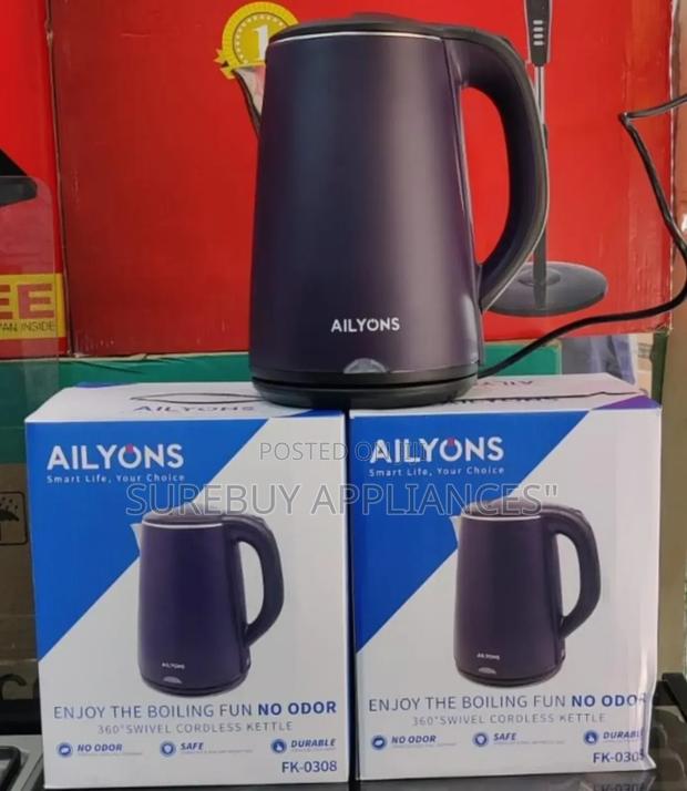 Ailyons Electric Kettle 2.2l Water Heater Boiler Jug