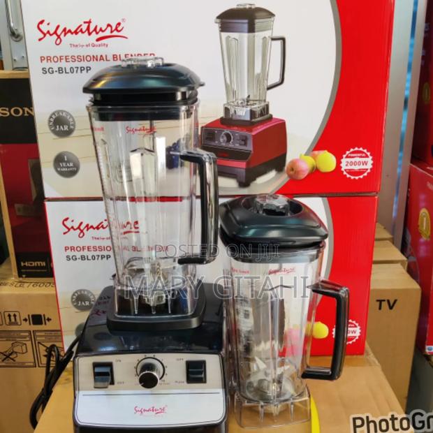 *Signature Commercial Blender Sg-Bl-07pp (2000w)