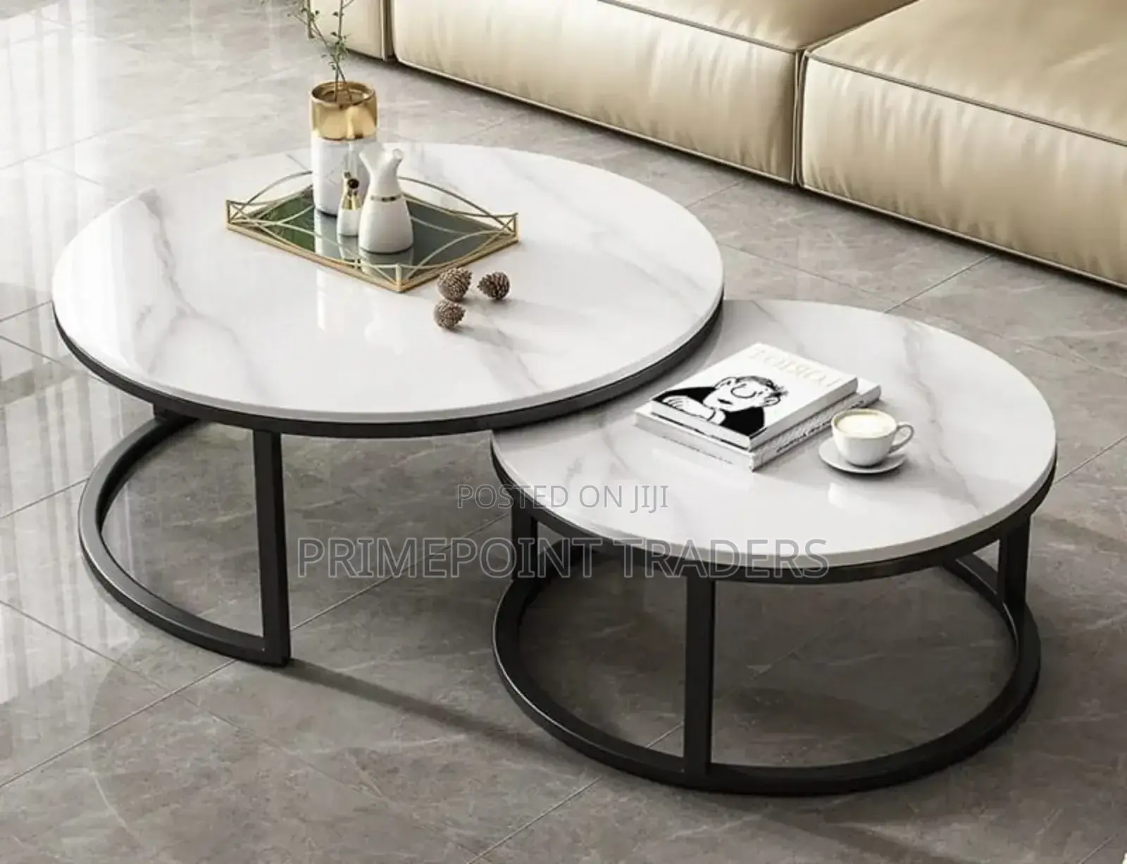 Pure Marble Nesting Table✓